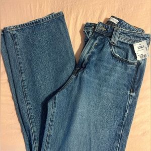 Zara wide leg baggy jeans size 8